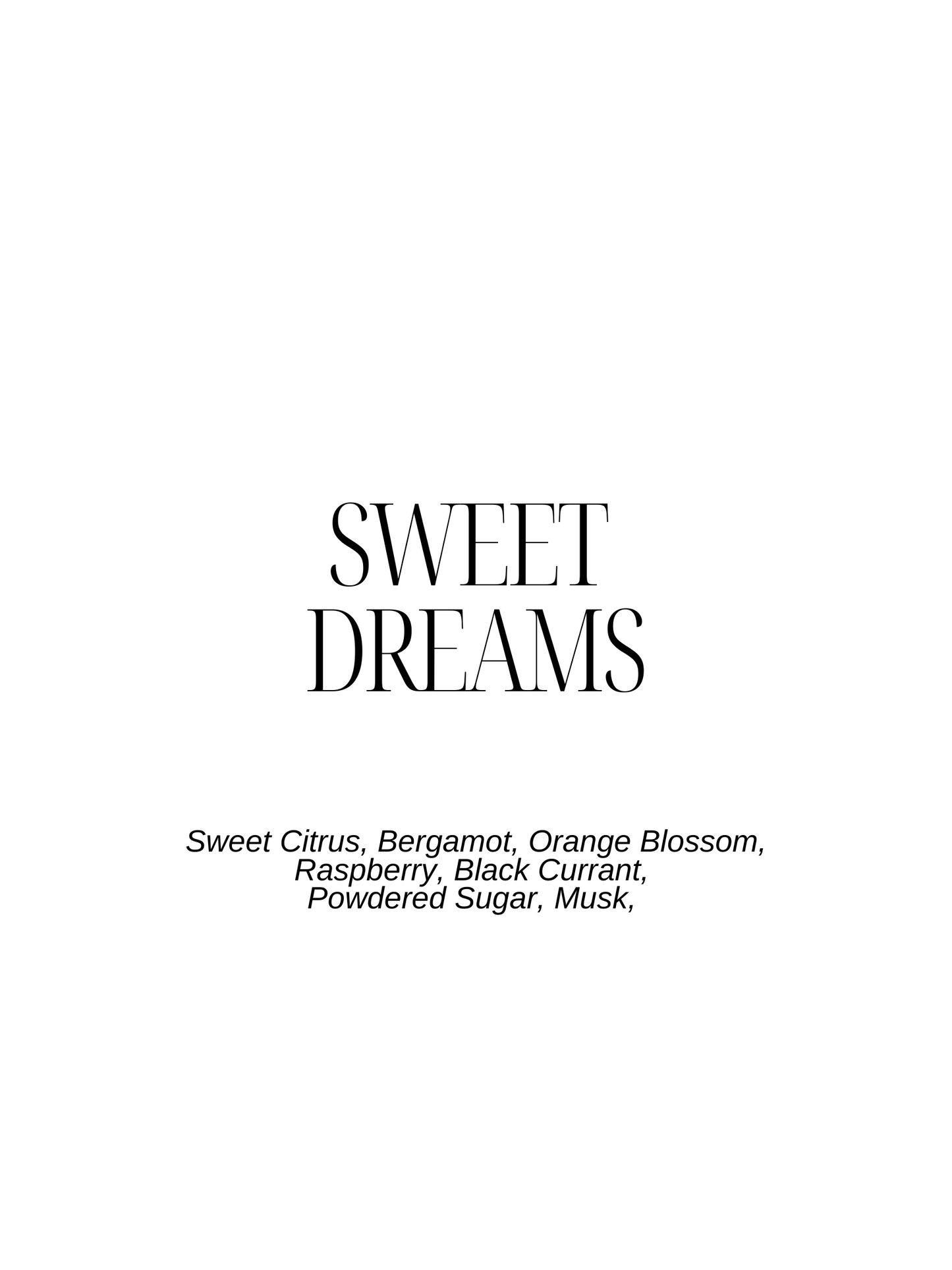 Sweet Dreams